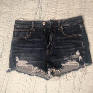 American Eagle Distressed Cutoff Denim Shorts